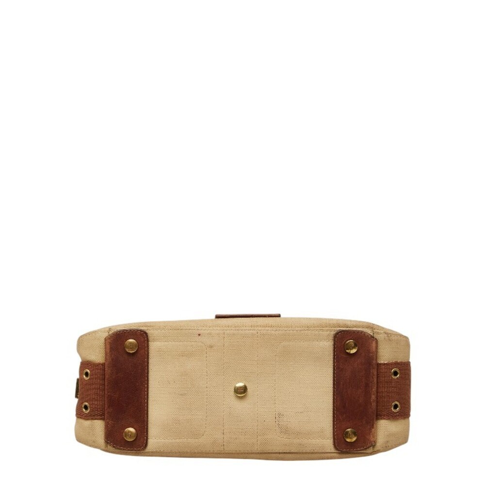CHRISTIAN DIOR Brown Leather Shoulder Bag - Picture 3 of 13